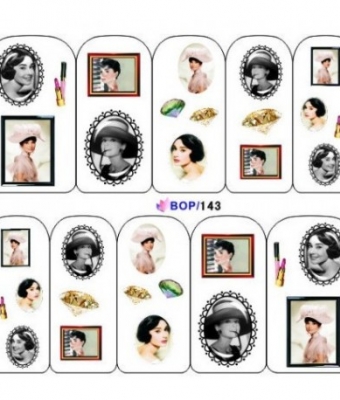 BB Nail Sticker BOP 143