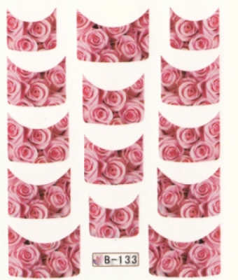 BB Nail Sticker B133 Rose