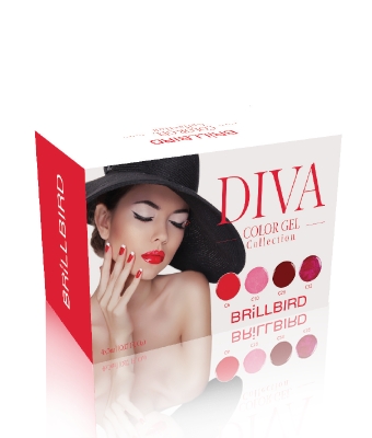 Colectia Color Gel  Diva   4x5ml