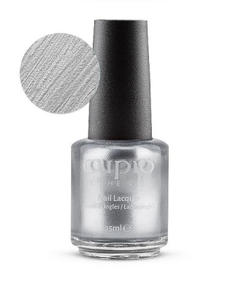 Lac de unghii Cupio in the City - Metallic Silver 15 ml