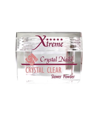 Praf acrylic slower powder xtreme crystal clear 17gr