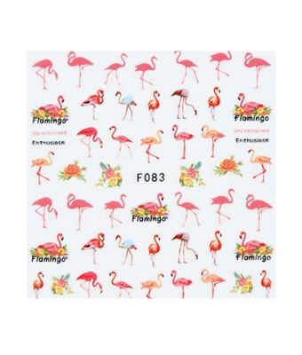 Abtibild unghii F083 Flamingo