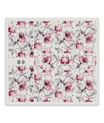 BB Nail Sticker B9  3D