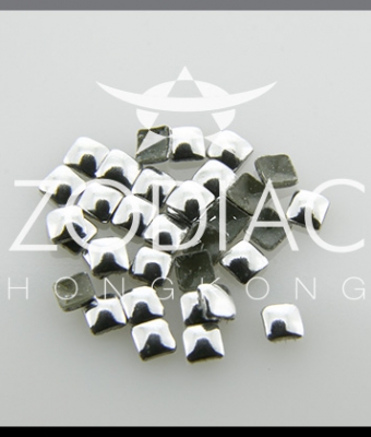 Decor Zodiac Patrat Silver 2mm