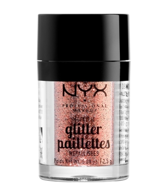 Glitter pulbere nyx professional makeup metallic glitter dubai bronze